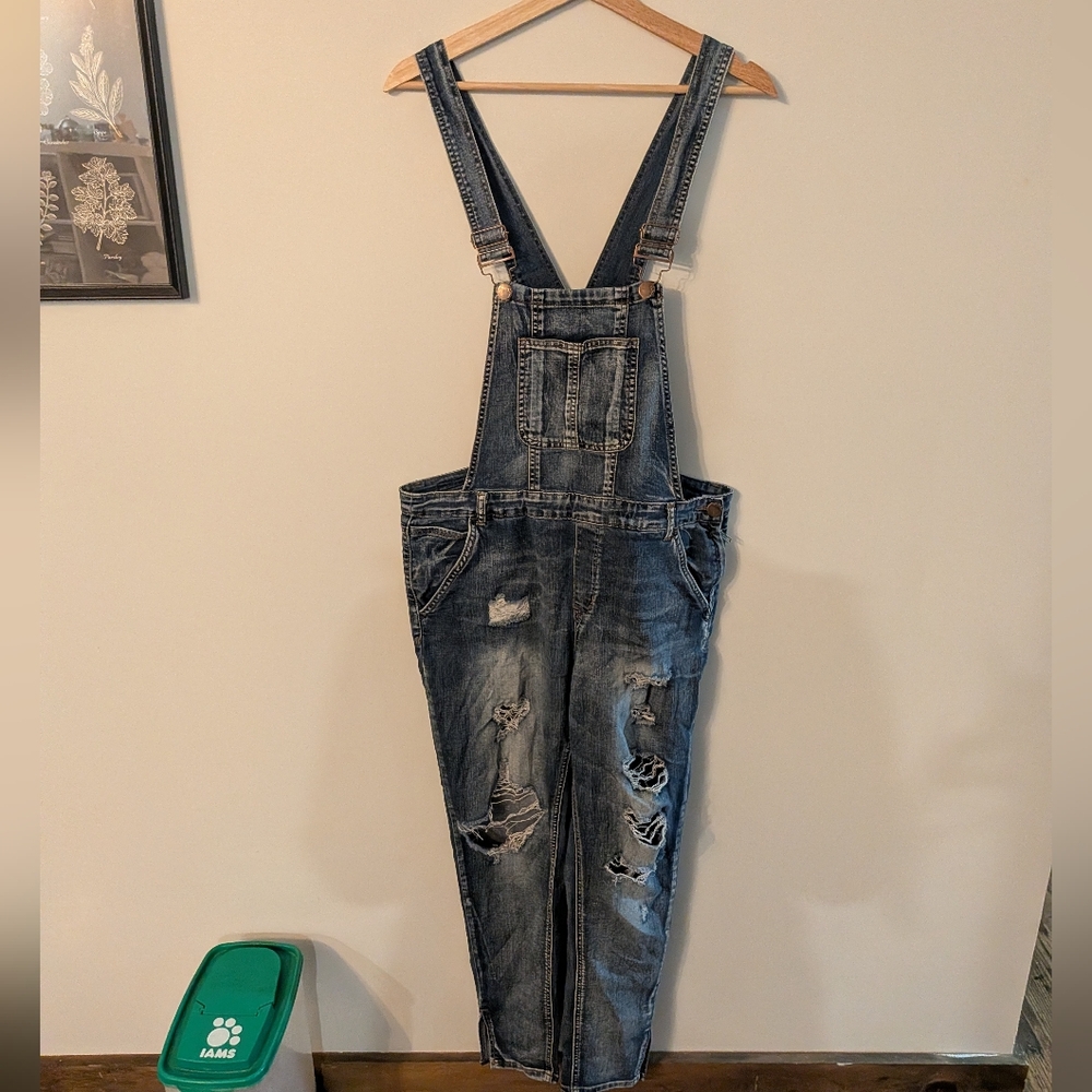 Dollhouse Blue Denim Overalls